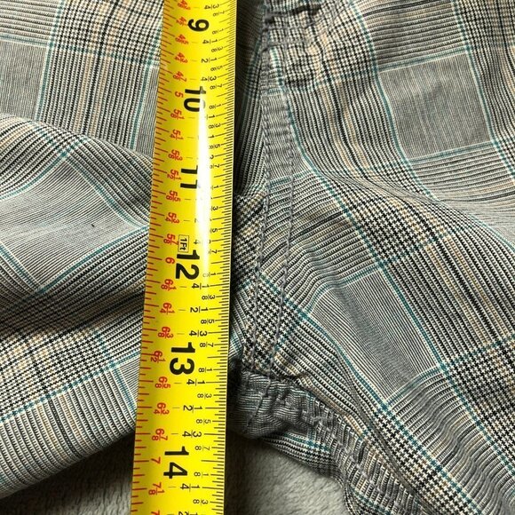 Guess Grey, Black & Blue Long Shorts Size 38 - Picture 7 of 10